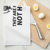 COOKIES ZIEN NIET MENSELIJK THEEDOEK (Quarter Fold)