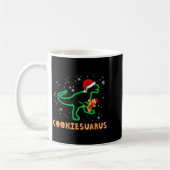 Cookiesaurus Christmas Dinosaur Rex Sugar Cookie Koffiemok (Links)
