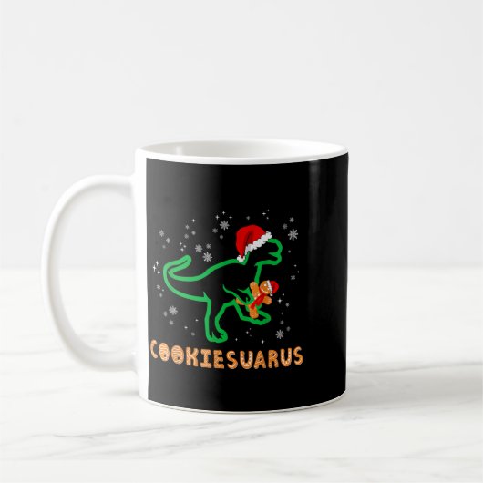 Cookiesaurus Christmas Dinosaur Rex Sugar Cookie  Koffiemok (Links)