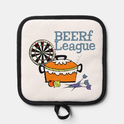 Cookin' with Darts Potholder Pannenlap (Voorkant)
