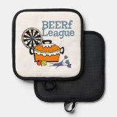 Cookin' with Darts Potholder Pannenlap (Voorkant / Achterkant)