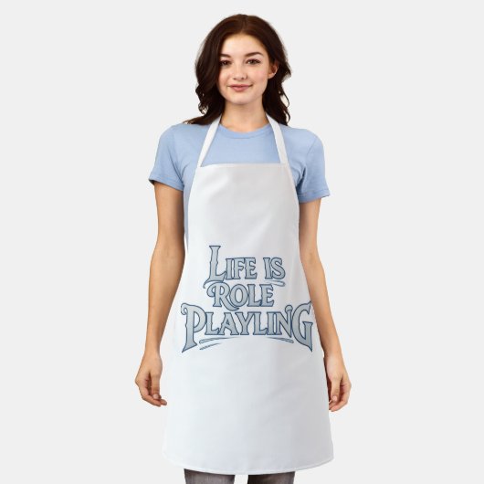 Cooking apron schort (Gedragen)