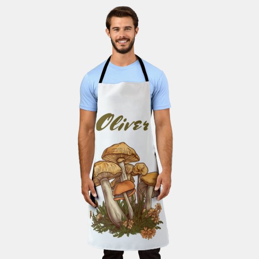 Cooking Chef Mushroom Schort (Gedragen)