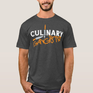 Cooking Cook Gangster Kitchen Chef Culinair Gangui T-shirt