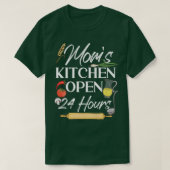 Cooking Cook Kitchen Chef MomS Kitchen Open 24 Hou T-shirt (Design voorkant)