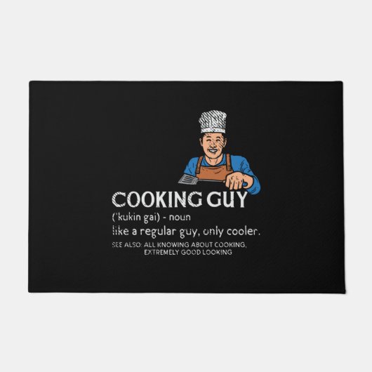 Cooking Guy Definition Deurmat (Voorkant)