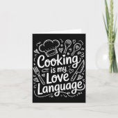 Cooking Is My Love Language, Culinary Chef And Kit Kaart (Voorkant)