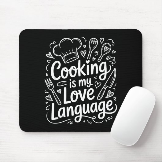 Cooking Is My Love Language, Culinary Chef And Kit Muismat (Met muis)