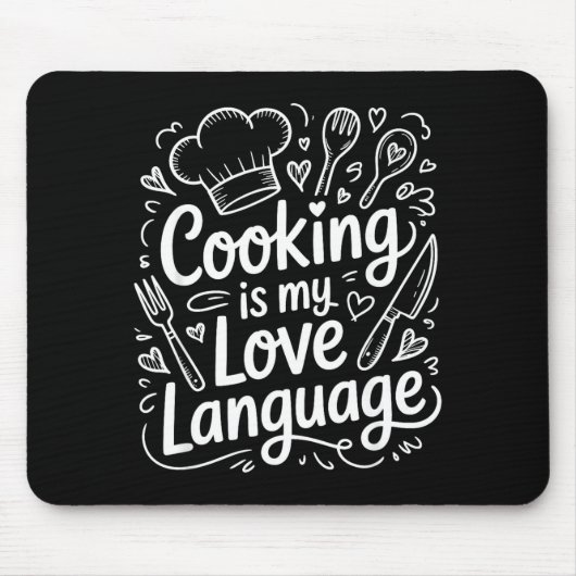 Cooking Is My Love Language, Culinary Chef And Kit Muismat (Voorkant)