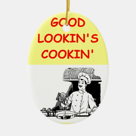 COOKING KERAMISCH ORNAMENT (Voorkant)