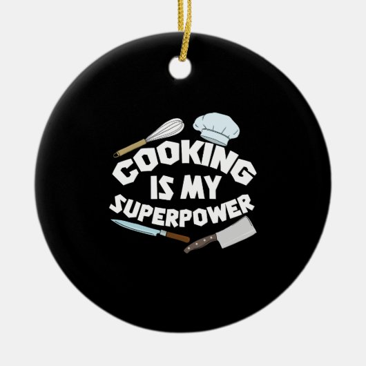 Cooking Keramisch Ornament (Voorkant)