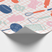 Cooking Lover Wrapping Paper Cadeaupapier (Hoek)