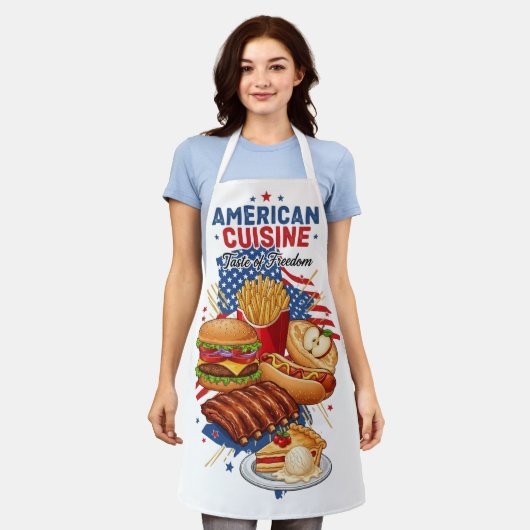 Cooking Lovers – Gezellig Amerikaans Keuken Schort (Gedragen)