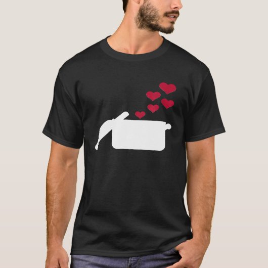 Cooking Pot Heart T-shirt (Voorkant)