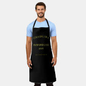 Cooking Up a Pawsperous 2026 All-Over Print Apron Schort (Gedragen)
