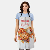 Cooking Up Cosy Vibes - Thanksgiving Schort (Gedragen)