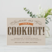 COOKOUT | ONDERZOEK VAN DE SUMMER KAART (Staand voorkant)