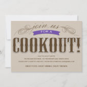 COOKOUT | ONDERZOEK VAN DE SUMMER KAART (Voorkant)