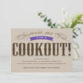 COOKOUT | ONDERZOEK VAN DE SUMMER KAART (Staand voorkant)