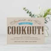 COOKOUT | ONDERZOEK VAN DE SUMMER KAART (Staand voorkant)