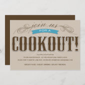 COOKOUT | ONDERZOEK VAN DE SUMMER KAART (Voorkant / Achterkant)