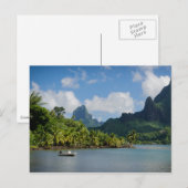 Cook's Bay, Moorea briefkaart (Voorkant / Achterkant)