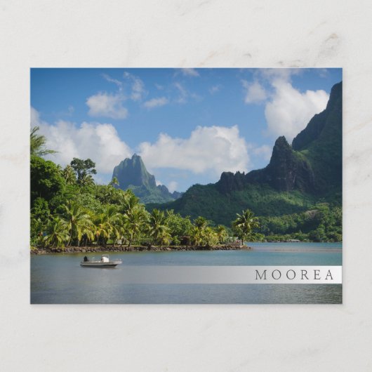 Cook's Bay, Moorea, Frans-Polynesië Briefkaart (Voorkant)
