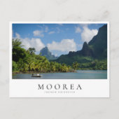 Cook's Bay, Moorea in French Polynesia Briefkaart (Voorkant)
