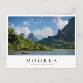 Cook's Bay, Moorea in French Polynesia Briefkaart