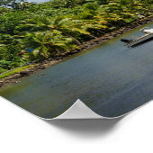 Cook's Bay, Moorea poster print (Hoek)