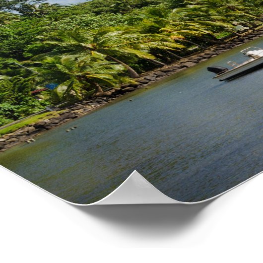 Cook's Bay, Moorea poster print (Hoek)