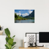 Cook's Bay, Moorea posterprint Poster (Thuiskantoor)