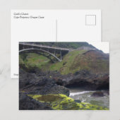 Cook's Chasm, Cape Perpetua, Oregon Briefkaart (Voorkant / Achterkant)