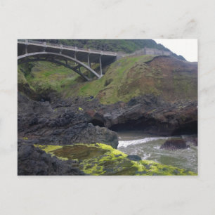 Cook's Chasm, Cape Perpetua, Oregon Briefkaart
