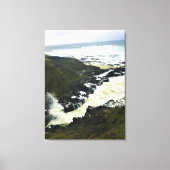 Cook's Chasm, Cape Perpetua, Oregon Coast Canvas Afdruk (Voorkant)