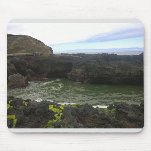 Cook's Chasm, Cape Perpetua, Oregon Muismat (Voorkant)