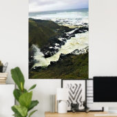 Cook's Chasm, Kaap Perpetua, Oregon kust Poster (Thuiskantoor)