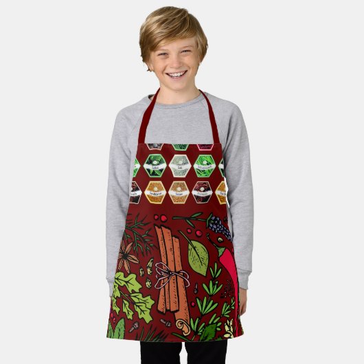 Cook's Helper Cookout Spicey Cook Schort (Gedragen)