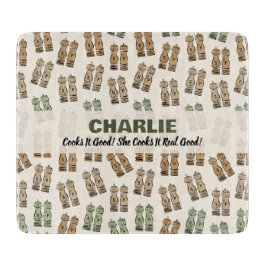 Cooks It Good Personalized Cutting Board Snijplank