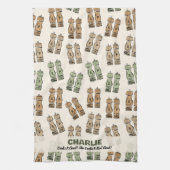 Cooks It Good Personalized  Theedoek (Verticaal)