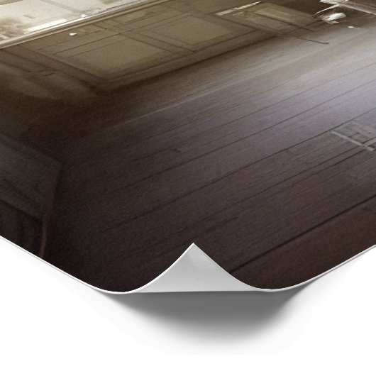 Cook's Kitchen Scene Digital Art Poster (Hoek)