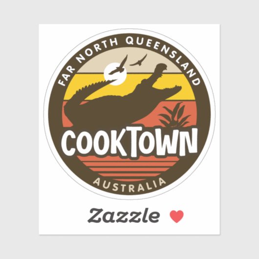 Cooktown, Queensland Australië Sticker (Vel)