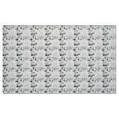 Cookware Kitchen Black White Stof (Fat Quarter)