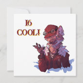 Cool 16, wolf kaart (Voorkant)