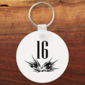 Cool 16th Birthday Gift Sleutelhanger (Voorkant)