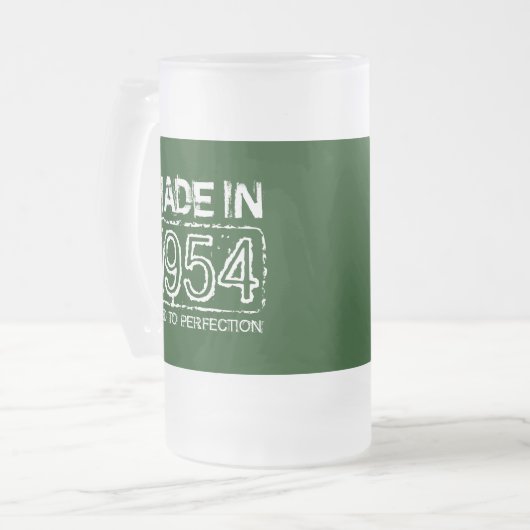 Cool 1954: Leeftijd tot perfectie mok bier (Voorkant links)