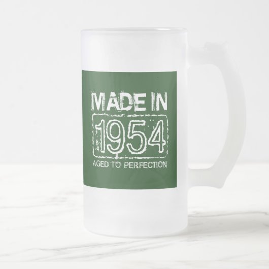 Cool 1954: Leeftijd tot perfectie mok bier (Rechts)