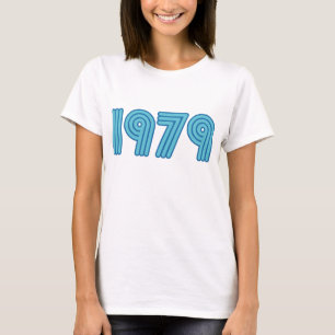 Cool 1979-ontwerp t-shirt