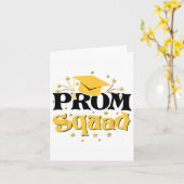 Cool 2025 Prom Squad CL van 2025 Afstuderen Matchi Kaart (Gele Bloem)