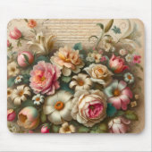 Cool 3 D bloementuin digitaal kunstwerk Muismat (Voorkant)